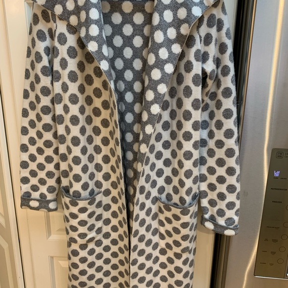 Joseph Ribkoff Polka Dot Cardigan - Picture 1 of 7
